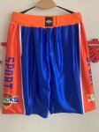 NBA New York Knicks fashion shorts Bleu orange